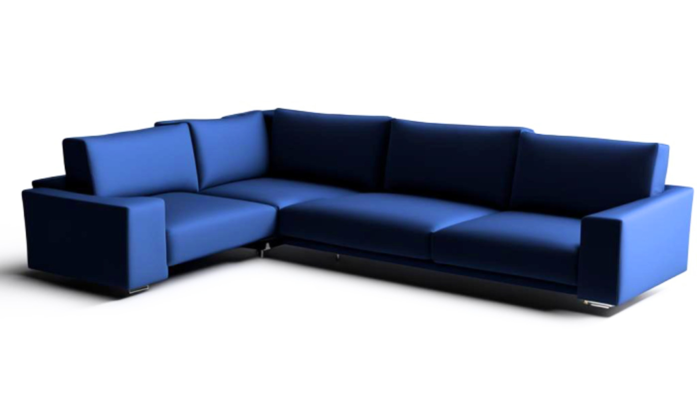 L-SHAPED COUCH 4 SEATS